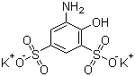 CAS # 79817-61-1, Dipotassium 5-amino-4-hydroxybenzene-1,3-disulphonate