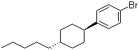 structure of CAS# 79832-89-6, 1-溴-4-(反式-4-戊基环己基)苯