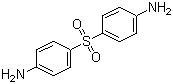 structure of CAS# 80-08-0, 4,4'-Diaminodiphenylsulfone