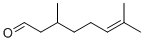 structure of CAS# 8000-29-1, Citronella oil