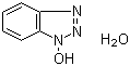 structure of CAS# 80029-43-2, 1-Hydroxybenzotriazole hydrate