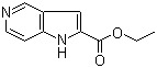 structure of CAS# 800401-64-3, 1H-吡咯并[3,2-c]吡啶-2-羧酸乙酯