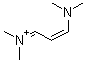 CAS 登录号：80077-94-7, (Z)-N-[3-(二甲基氨基)-2-丙烯亚基]-N-甲基甲铵