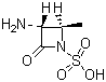 structure of CAS# 80082-65-1, (2S-trans)-3-Amino-2-methyl-4-oxoazetidine-1-sulphonic acid