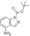CAS 登录号：801315-74-2, 4-氨基-1H-吲唑-1-羧酸叔丁酯