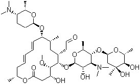 structure of CAS# 8025-81-8, 螺旋霉素