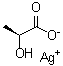 structure of CAS# 80298-33-5, (S)-2-Hydroxypropanoic acid silver complex