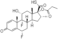 CAS # 80474-45-9, (6a,11b,16a,17a)-6,9-Difluoro-11-hydroxy-16-methyl-3-oxo-17-(1-oxopropoxy)-androsta-1,4-diene-17-carbothioic acid
