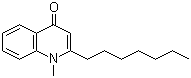 CAS # 80554-58-1, Schinifoline, 2-Heptyl-1-methyl-4(1H)-quinolinone