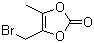 structure of CAS# 80715-22-6, 4-溴甲基-5-甲基-1,3-间二氧杂环戊烯-2-酮