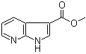 structure of CAS# 808137-94-2, 1H-吡咯并[2,3-b]吡啶-3-羧酸甲酯