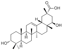 CAS 登录号：808769-54-2, 3,22-二羟基齐墩果-12-烯-29-酸