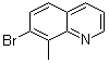 structure of CAS# 809248-61-1, 7-Bromo-8-methylquinoline
