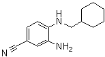 CAS # 809273-56-1, 3-Amino-4-[(cyclohexylmethyl)amino]benzonitrile