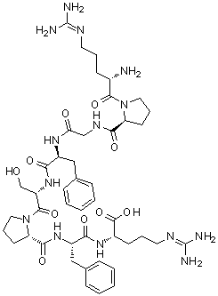 CAS 登录号：80943-05-1, 3-去-L-脯氨酸血管舒缓激肽