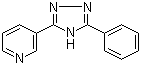 3-(5-苯基-4H-1,2,4-三唑-3-基)吡啶分子结构 (CAS 80980-09-2)