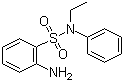 structure of CAS# 81-10-7, 2-Amino-N-ethylbenzenesulfonanilide