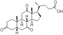 structure of CAS# 81-23-2, Dehydrocholic acid