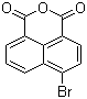 structure of CAS# 81-86-7, 4-溴-1,8-萘二甲酸酐