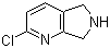 structure of CAS# 810668-57-6, 2-Chloro-6,7-dihydro-5H-pyrrolo[3,4-b]pyridine
