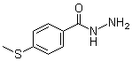 structure of CAS# 81104-42-9, 4-(Methylsulfanyl)benzohydrazide