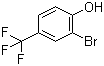 structure of CAS# 81107-97-3, 2-Bromo-4-(trifluoromethyl)phenol
