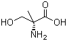 structure of CAS# 81132-44-7, 2-甲基-D-丝氨酸