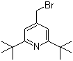 structure of CAS# 81142-32-7, 4-(溴甲基)-2,6-二(叔丁基)吡啶