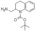 structure of CAS# 811842-15-6, 2-(氨基甲基)-3,4-二氢-1(2H)-喹啉甲酸叔丁酯