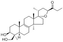 CAS 登录号：81241-53-4, 15-脱氧尤可甾醇