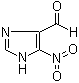 structure of CAS# 81246-34-6, 5-硝基-1H-咪唑-4-甲醛