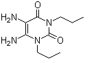 structure of CAS# 81250-34-2, 5,6-二氨基-1,3-二丙基脲嘧啶