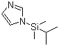 structure of CAS# 81452-04-2, 1-(Isopropyldimethylsilyl)imidazole