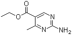 structure of CAS# 81633-29-6, 2-氨基-4-甲基嘧啶-5-羧酸乙酯