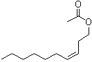structure of CAS# 81634-99-3, (3Z)-3-癸烯-1-醇乙酸酯