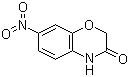 structure of CAS# 81721-86-0, 7-Nitro-2H-1,4-benzoxazin-3(4H)-one