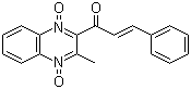 CAS # 81810-66-4, Quinocetone, 1-(3-Methyl-1,4-dioxido-2-quinoxalinyl)-3-phenyl-2-propen-1-one, 1-(3-Methyl-2-quinoxalinyl)-3-phenyl-2-propen-1-one N,N'-dioxide
