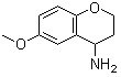 structure of CAS# 81816-60-6, 6-Methoxychroman-4-amine