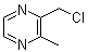 structure of CAS# 81831-67-6, 2-氯甲基-3-甲基吡嗪