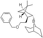 structure of CAS# 81971-15-5, 9-硼双环[3.3.1]壬烷-诺卜醇苄醚加合物