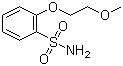 structure of CAS# 82031-33-2, 2-(2-Methoxyethoxy)benzenesulfonamide