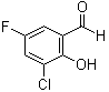 structure of CAS# 82128-69-6, 3-氯-5-氟-2-羟基苯甲醛