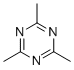 structure of CAS# 823-94-9, 2,4,6-Trimethyl-1,3,5-triazine