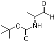 structure of CAS# 82353-56-8, (R)-2-(叔丁氧羰基氨基)丙醛