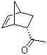 外型-5-乙酰基-2-降冰片烯分子结构 (CAS 824-61-3)