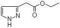 structure of CAS# 82668-50-6, (1H-Pyrazol-3-yl)acetic acid ethyl ester