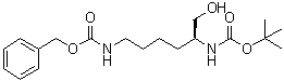 structure of CAS# 82689-20-1, [(5S)-5-[[(叔丁基氧基)羰基]氨基]-6-羟基己基]氨基甲酸苄酯