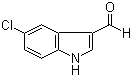 structure of CAS# 827-01-0, 5-Chloroindole-3-carboxaldehyde