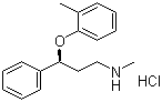structure of CAS# 82857-39-4, (S)-托莫西汀盐酸盐