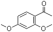 structure of CAS# 829-20-9, 2',4'-Dimethoxyacetophenone